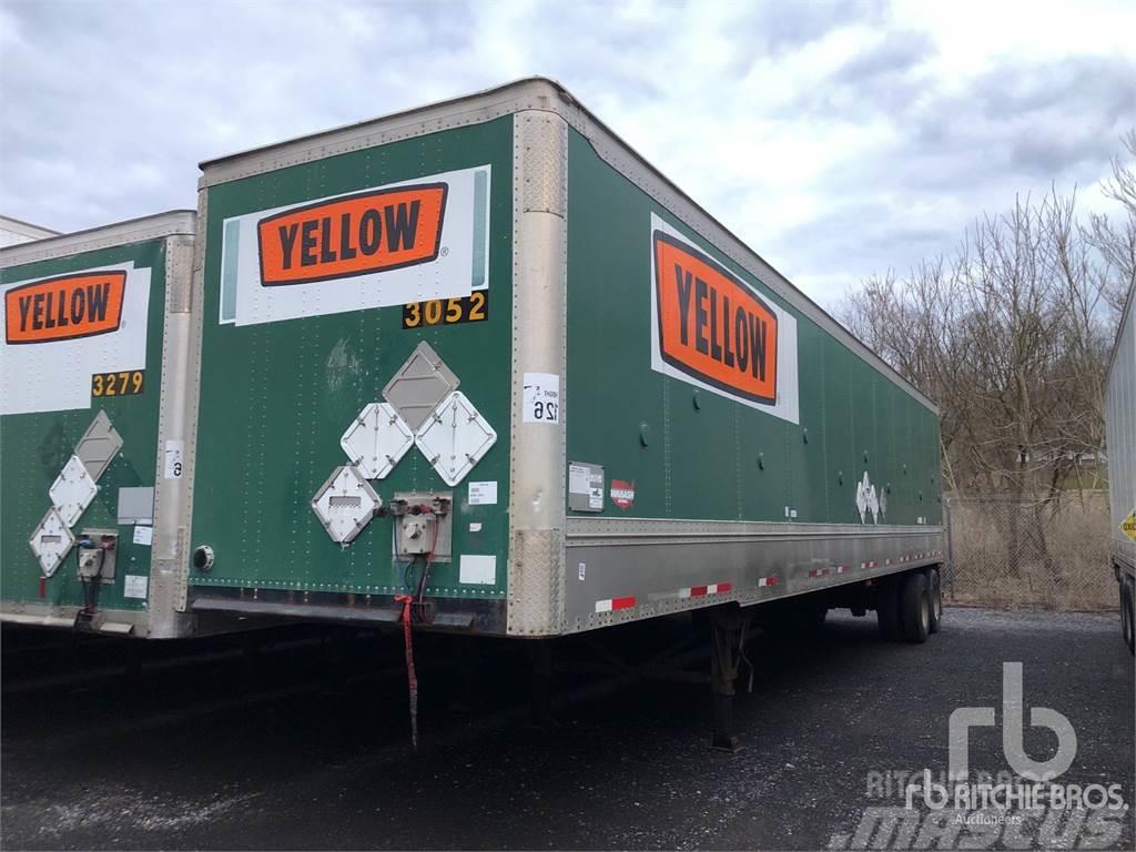 Wabash 45 ft x 102 in T/A Box semi-trailers