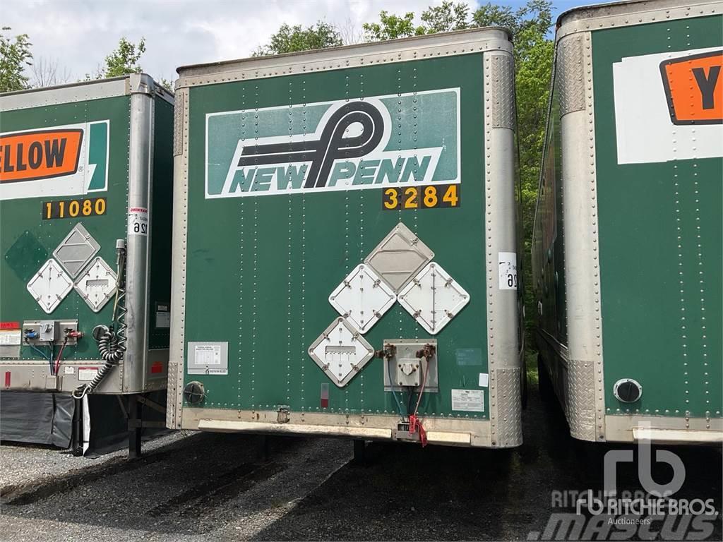Wabash 45 ft x 96 in T/A Box semi-trailers