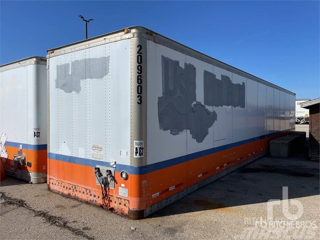 Wabash 48 ft Storage Van Body Box semi-trailers
