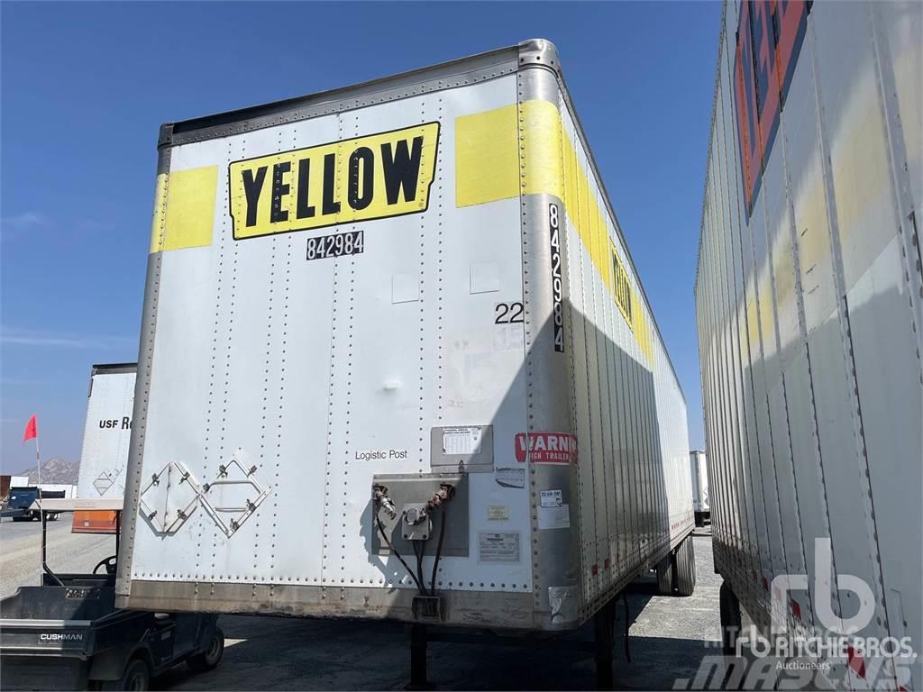 Wabash 48 ft x 102 in T/A Box semi-trailers