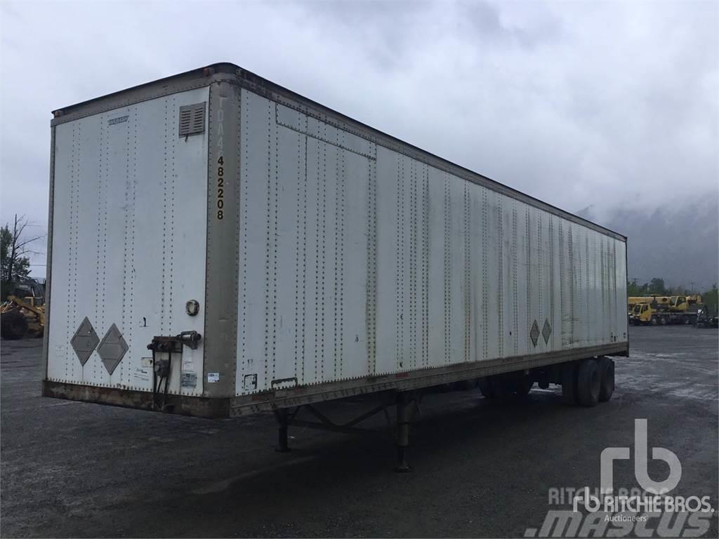 Wabash 48 ft x 96 in T/A Box semi-trailers