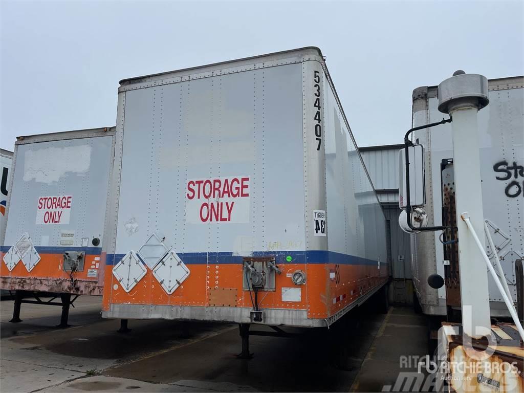 Wabash 53 ft T/A Box semi-trailers