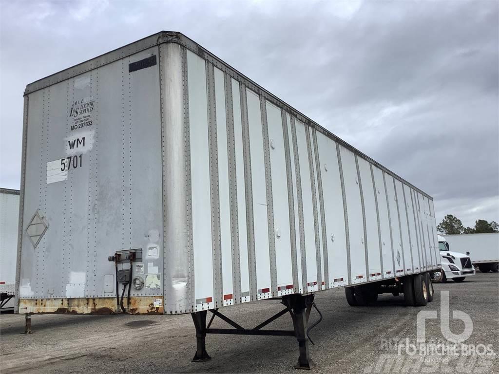 Wabash 57 ft x 102 in T/A Box semi-trailers