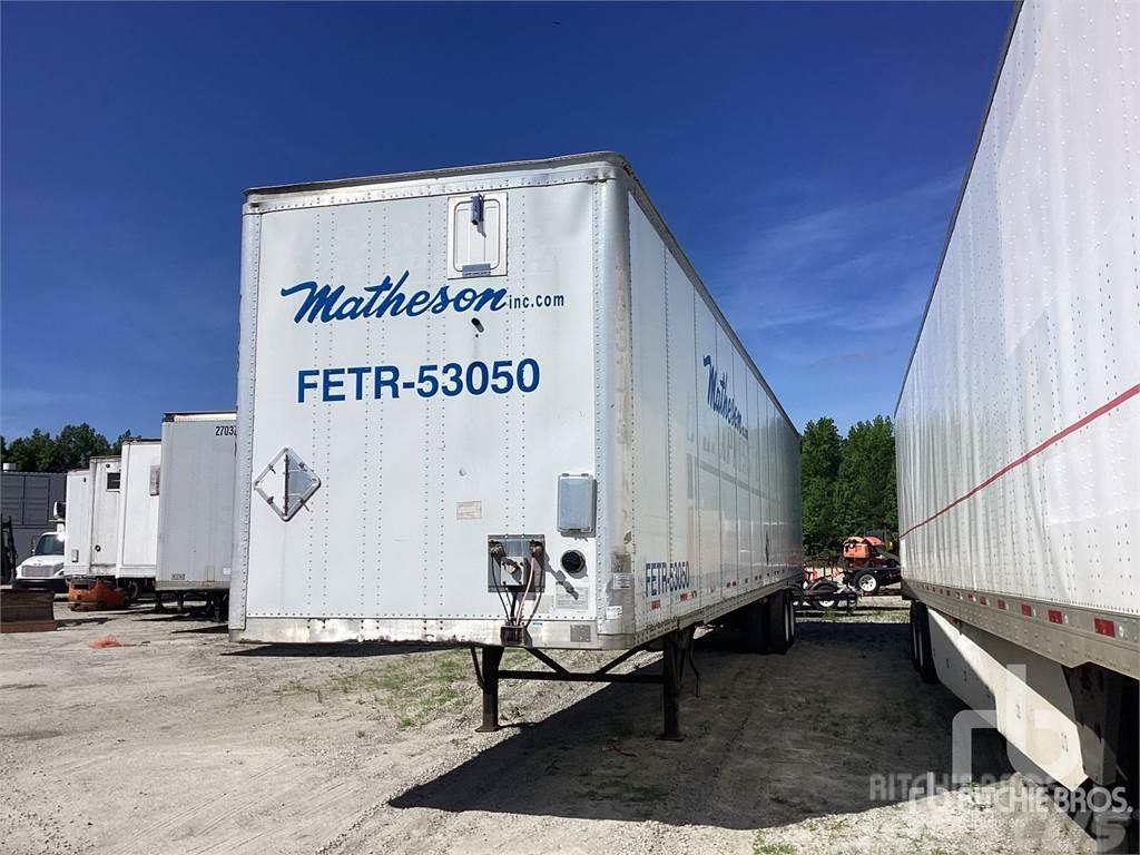  WASBASH 53 ft x 102 in T/A Box body semi-trailers