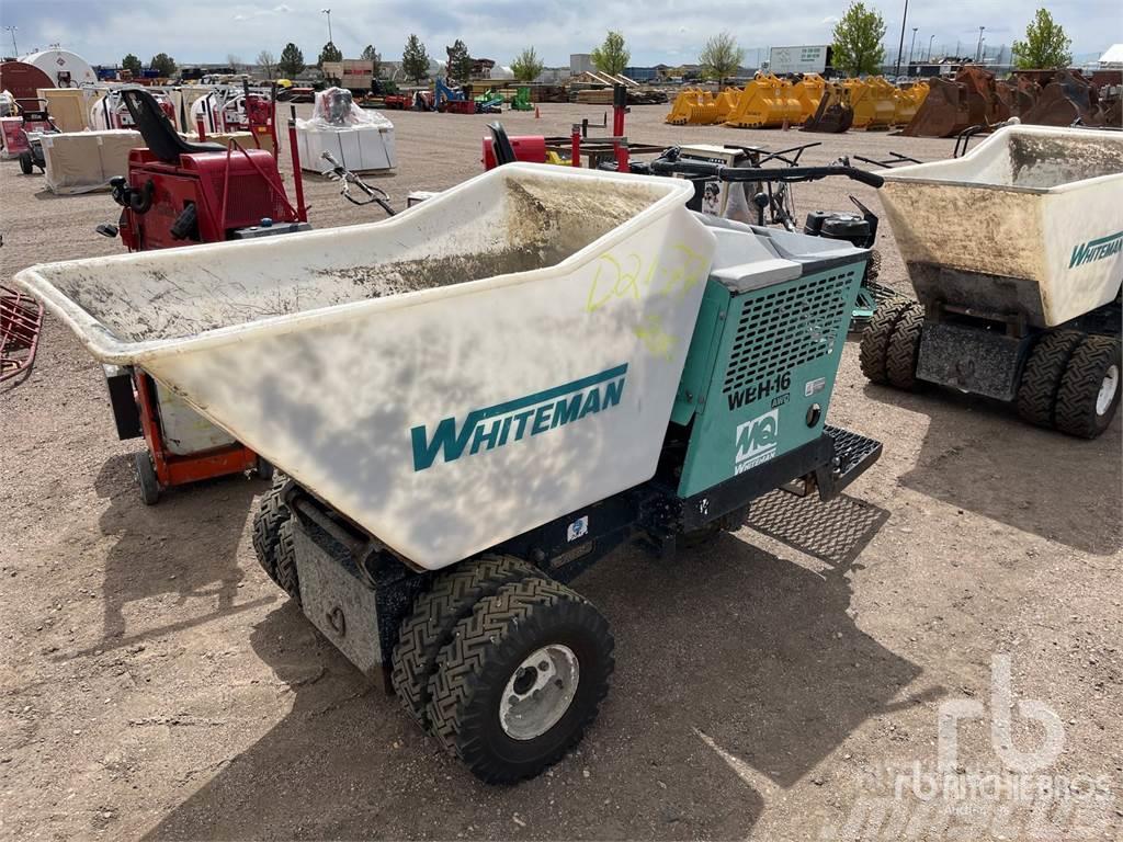 Whiteman WBH-16EAWD Tracked dumpers