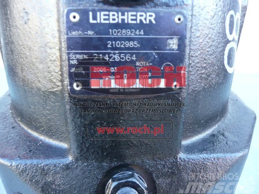 Liebherr 10289244 2102985 Engines