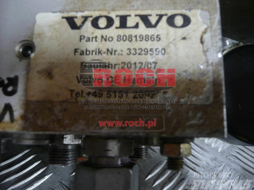 Volvo 80819865 3329590 + 2 CEWKI HYDAC+ MANOMETR Hydraulics