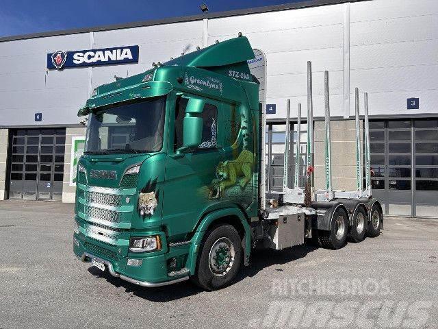 Scania R 650 B8x4*4NB Chassis Cab trucks