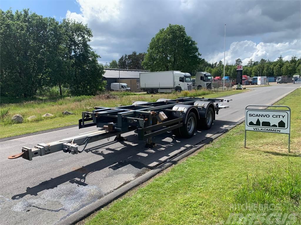 Kel-Berg C920V 20 ton - folde-slæde lift Container trailers