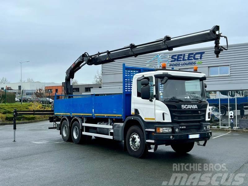 Scania P 410 Truck mounted cranes