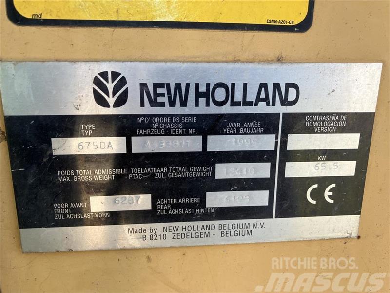 New Holland 675D Backhoe