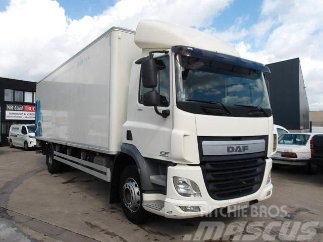 DAF CF 280 Koffer + Tail Lift Box trucks