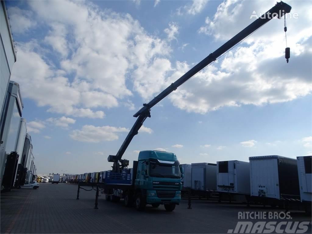 DAF CF 85.460 Crane truck MKG HMK 401 8x4 Transport vehicles