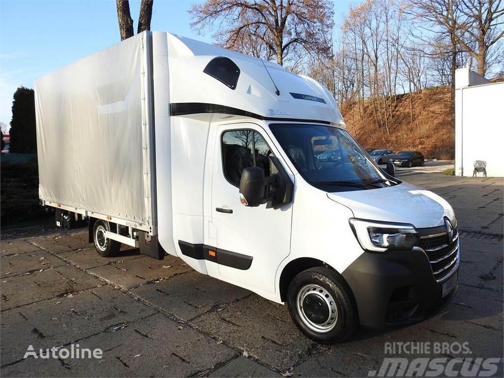 Renault Master Curtain side Beavertail Flatbed / winch trucks
