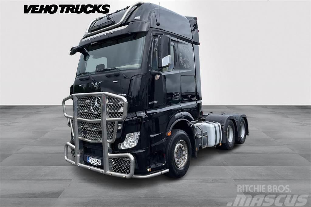 Mercedes-Benz ACTROS 2652LS 6X4 KIPPIHYDRAULIIKKA Prime Movers