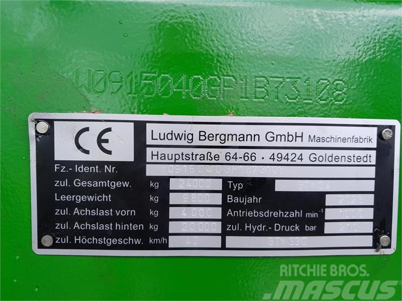  - - -  Bergmann GTW 330 Feed mixer