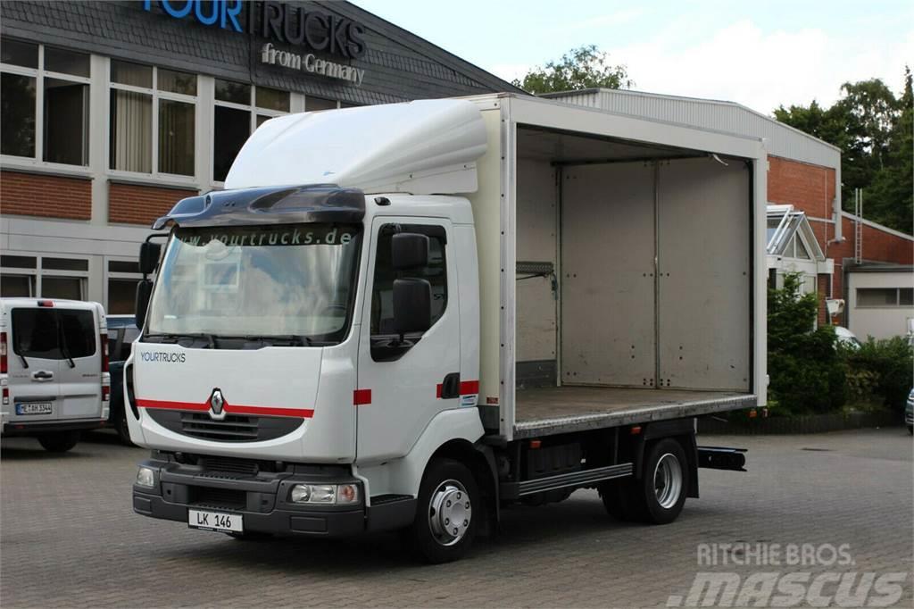 Renault Midlum Koffer 4,1m seitliches Rolltor + Tür Box trucks