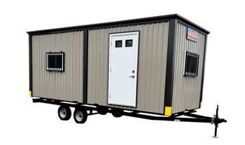  20 ft x 8 ft Trailer-Mounted Mobile Office (Unused