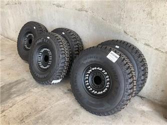  Quantity of (5) 37x12.50R16.5 HMMWV Vehicle Tires