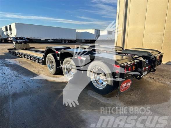 Load King 55 TON LOWBOY W PONY MOTOR, REAR LIFT AXLE, 26' W Low loader-semi-trailers