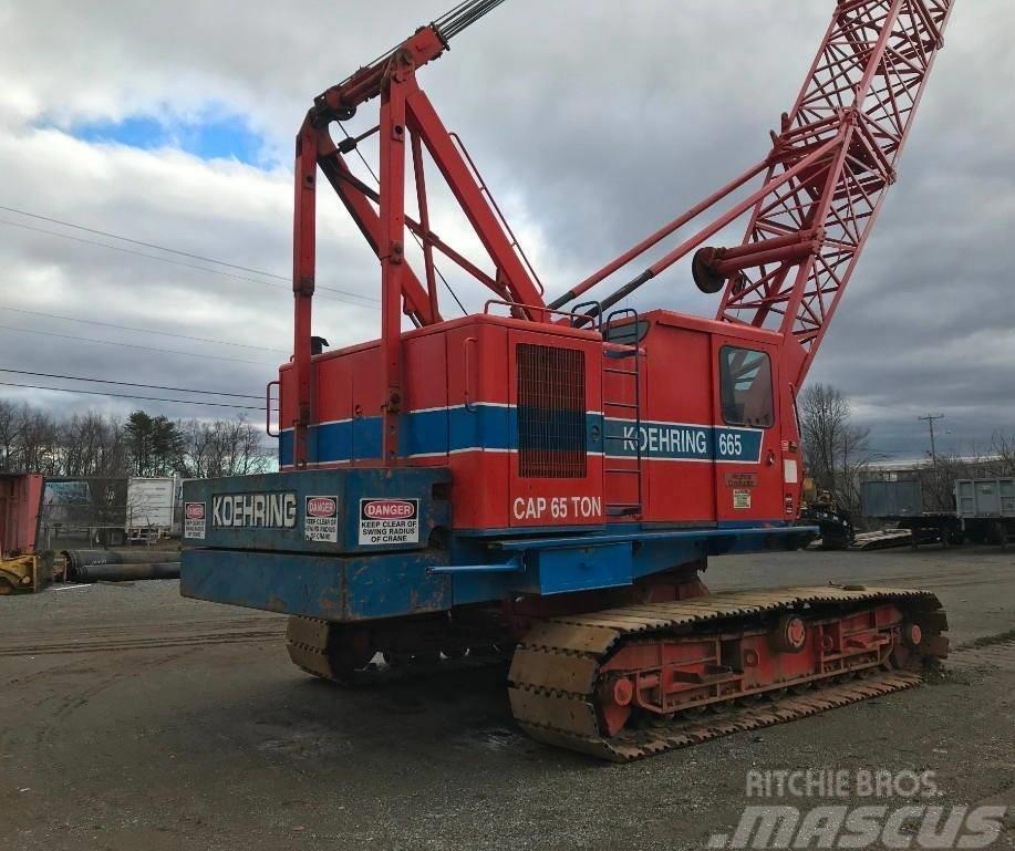 Koehring 665 Track mounted cranes