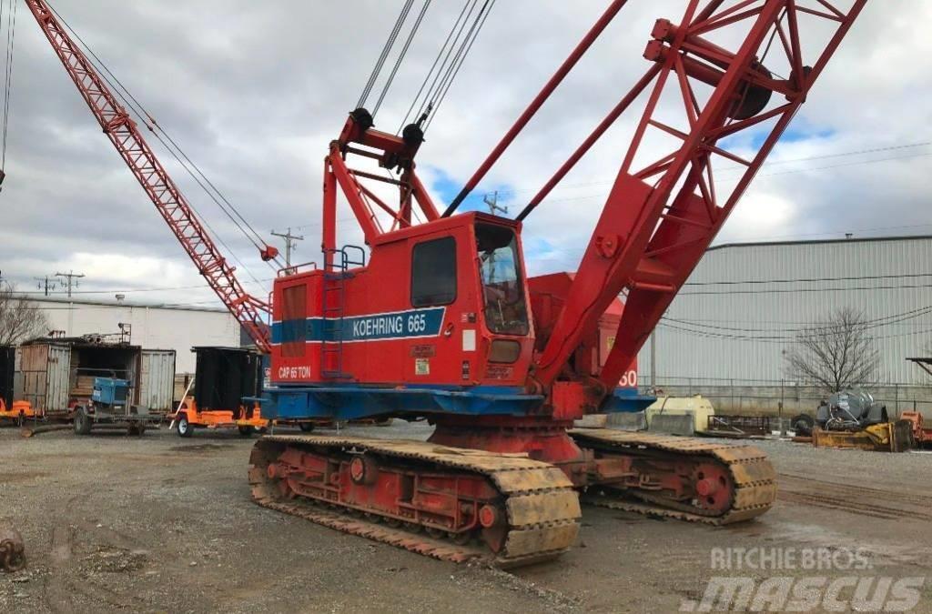 Koehring 665 Track mounted cranes