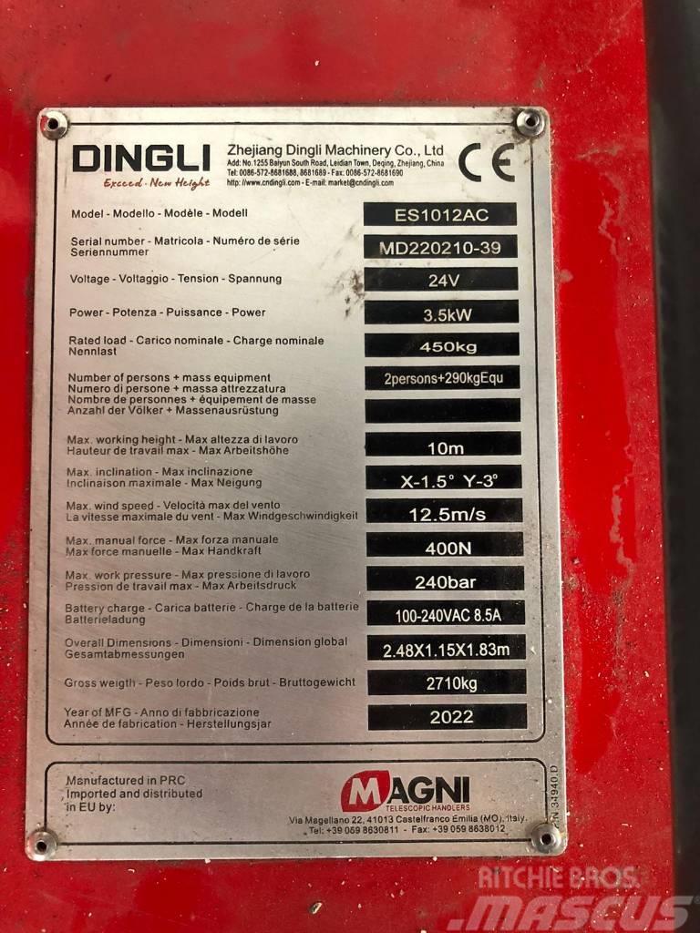 Magni ES 1012 AC Scissor lifts