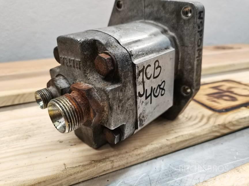 JCB 408 ZX {Ultra} hydraulic pump Transmission