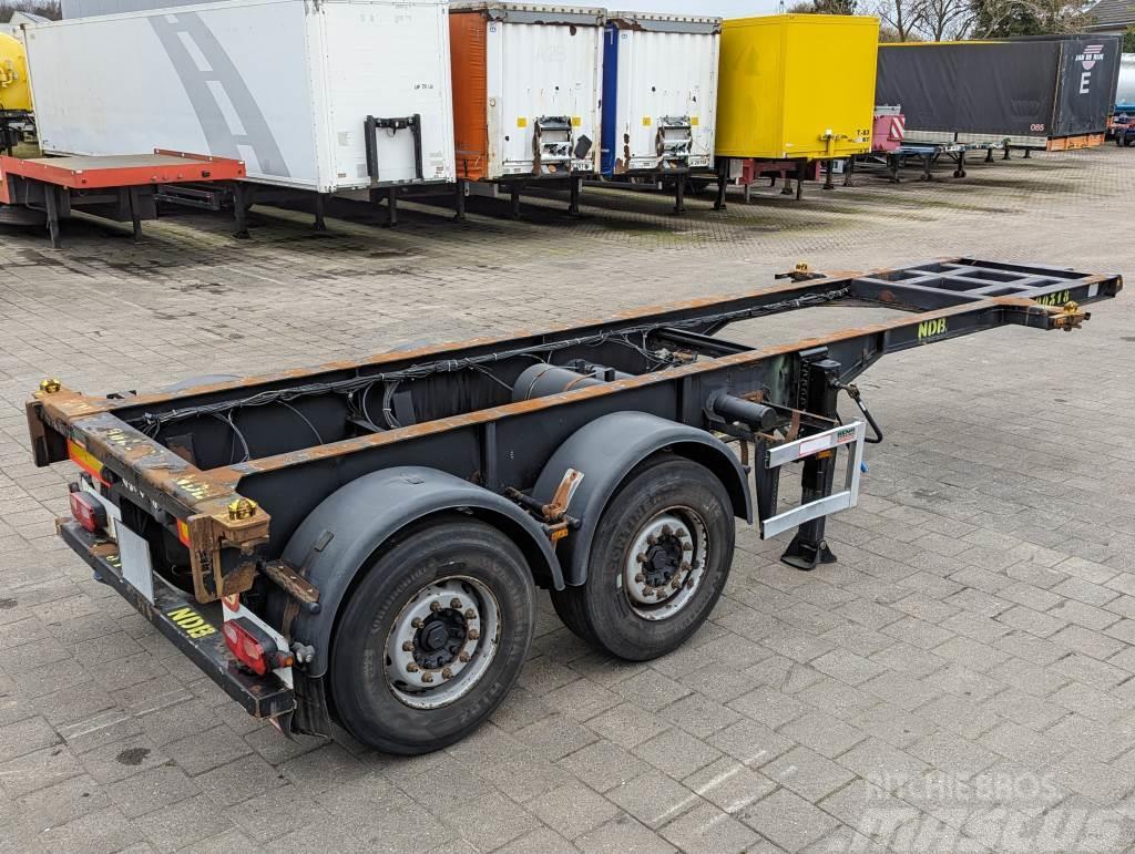 Renders Euro 701 2-Assen MB - DiscBrakes - 20FT - 3370KG ( Container semi-trailers