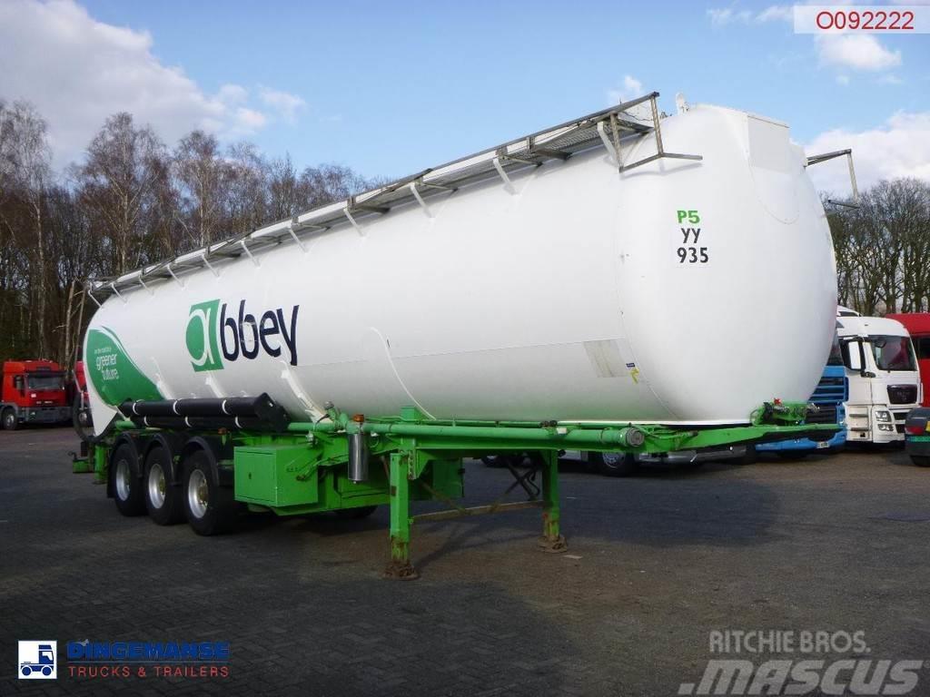 LAG Powder tank alu 58.5 m3 (tipping) Tanker semi-trailers