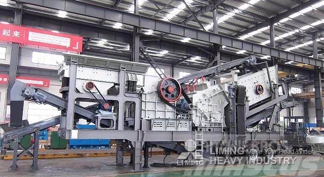 Liming YG1349E912 Mobile Primary Jaw Crusher Aggregate plants