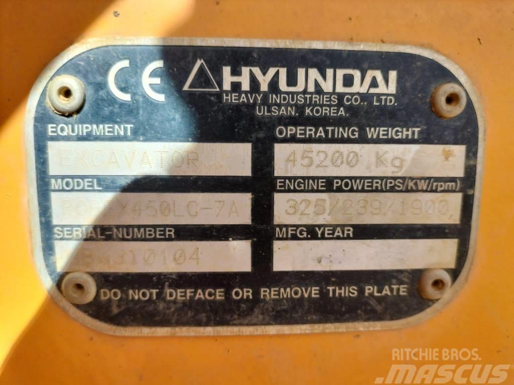 Hyundai Robex 450 LC-7 A Backhoe