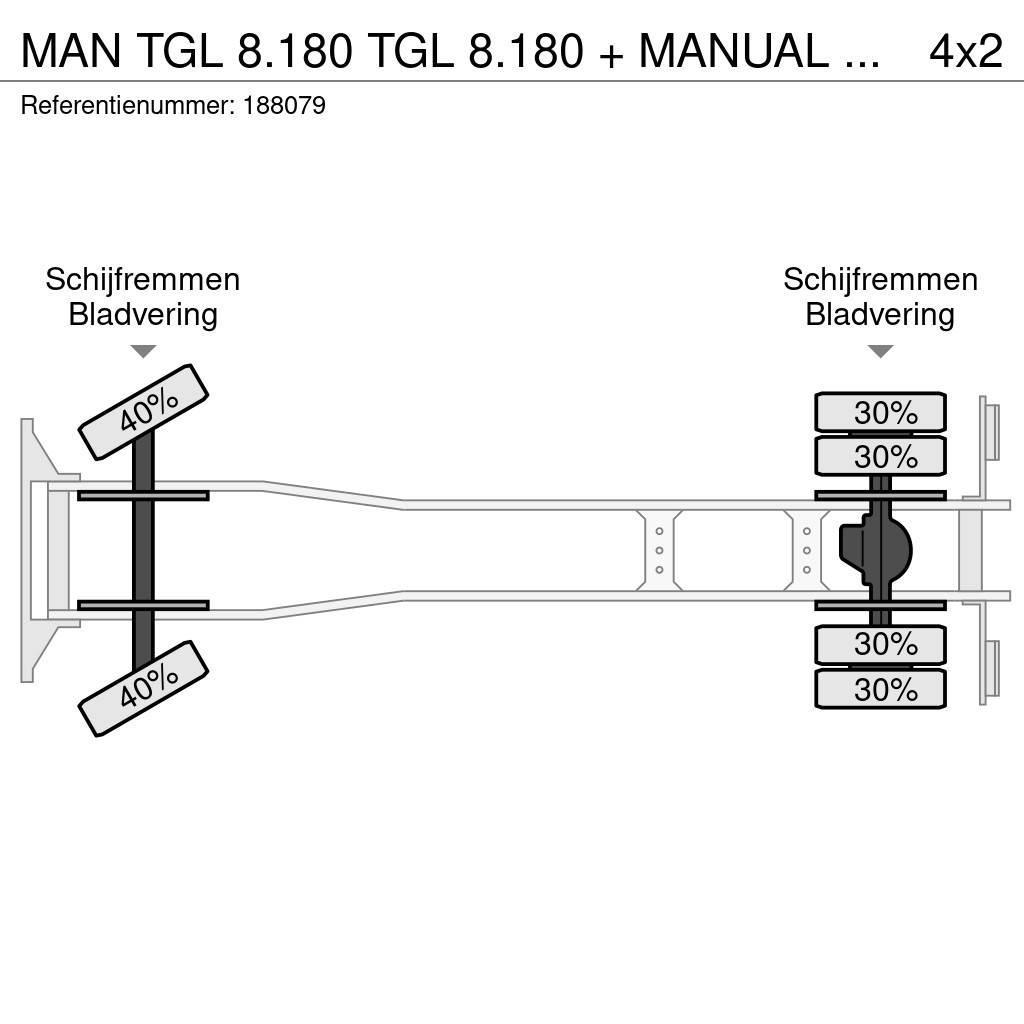 MAN TGL 8.180 TGL 8.180 + MANUAL + Lift Box trucks