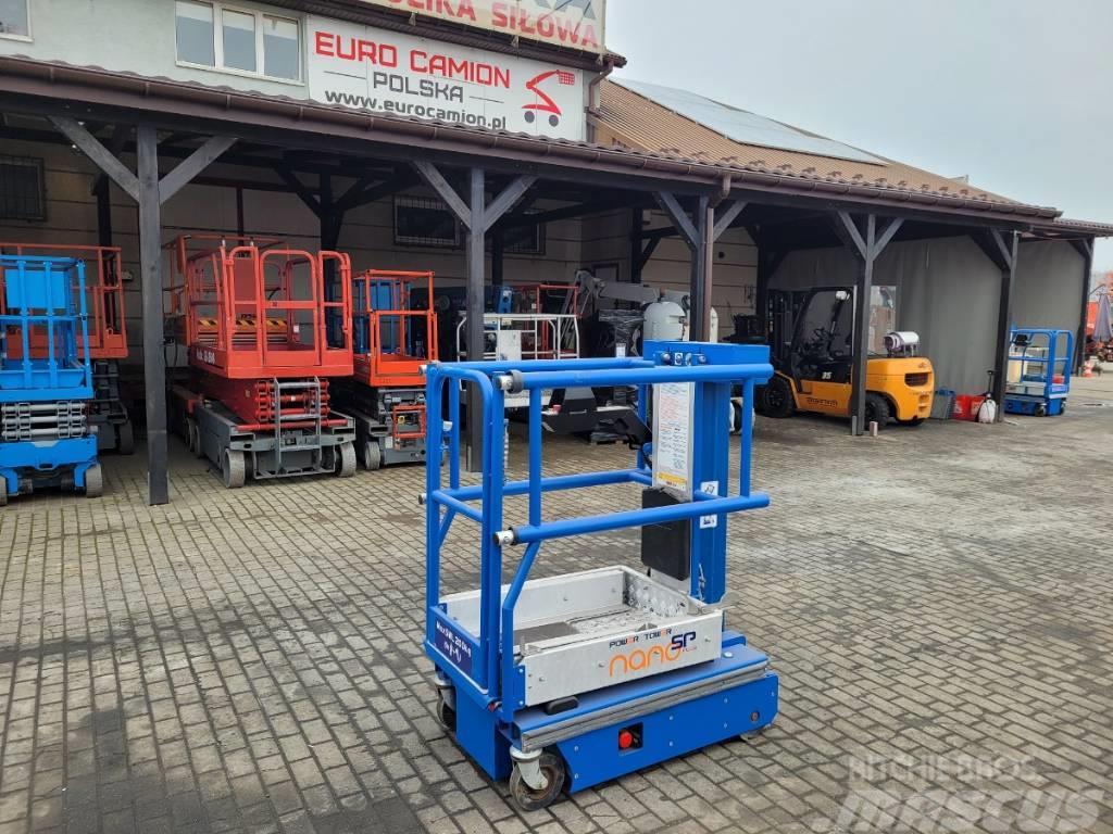 Power Tower Nano SP Plus 4,5 jlg vertical mast work lift Used Personnel lifts and access elevators