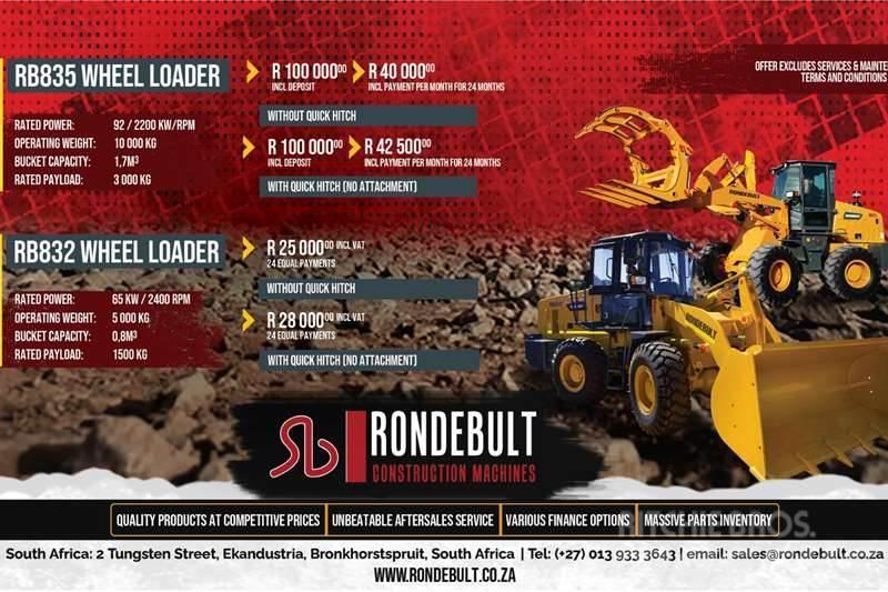  Rondebult RB832 WHEEL LOADER Wheel loaders