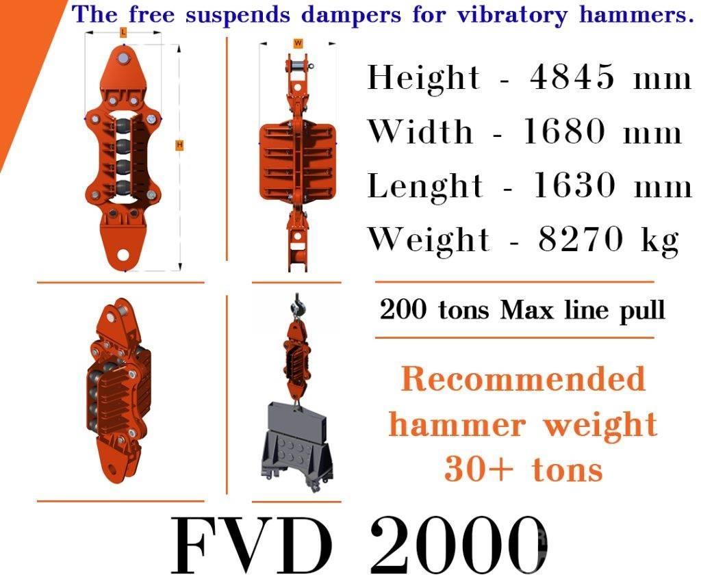  Finaros FVD 2000 Hydraulic pile hammers