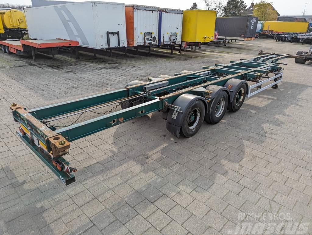 Renders ROC 12.27 CC 3-Assen BPW - Lift-as - Discbrakes - Container semi-trailers