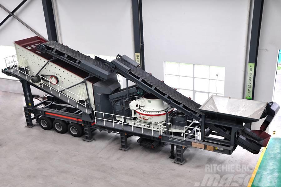 Liming 250tph VSI shaping and screening plant for sand Aggregate plants