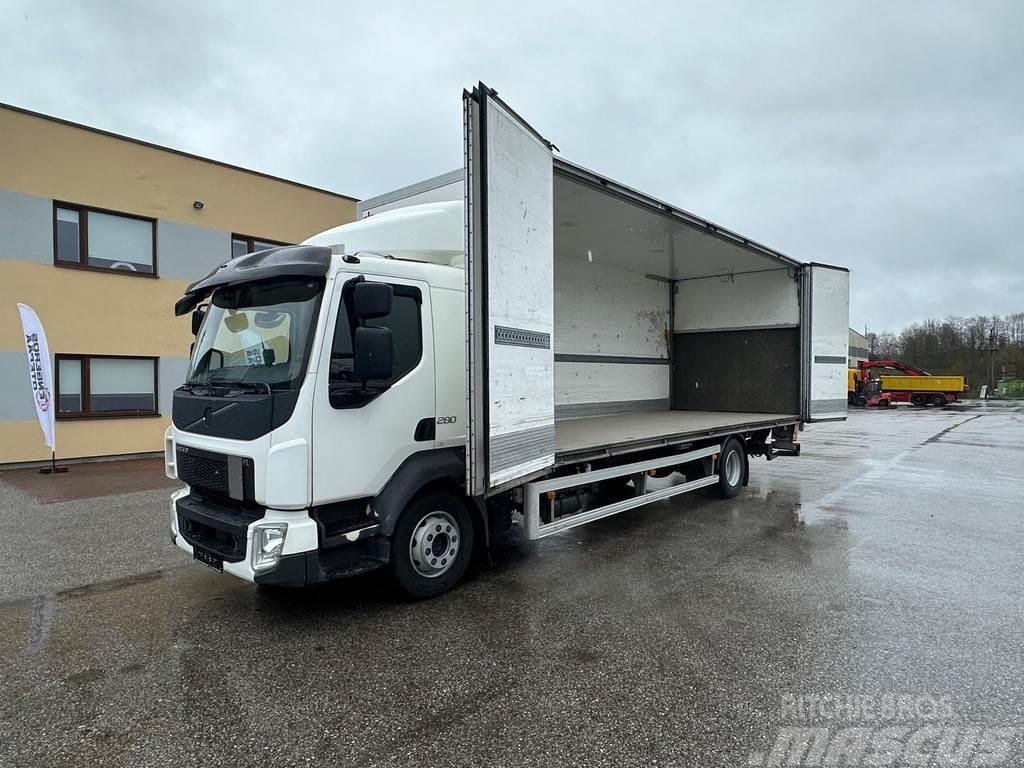 Volvo FL280 4X2 + SIDE OPEN + EURO6 Box trucks