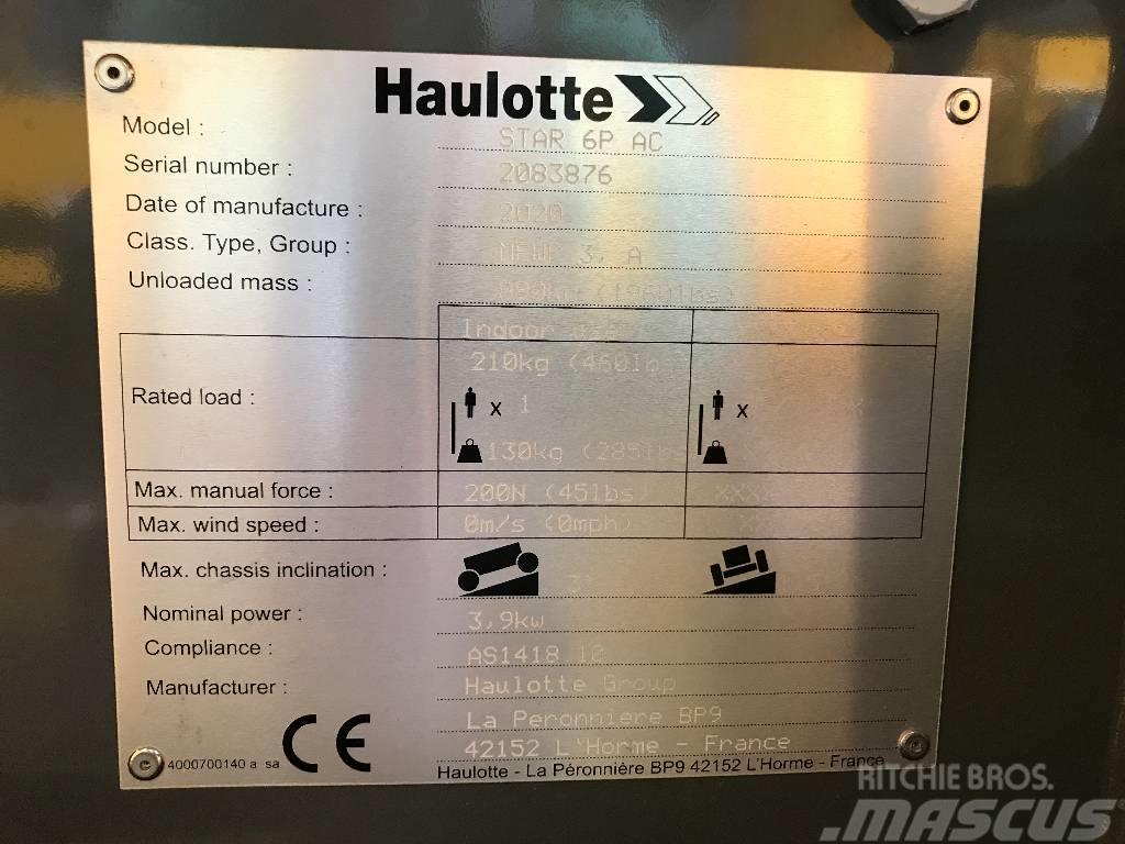 HAULOTTE STAR 6 PICKING AC Used Personnel lifts and access elevators