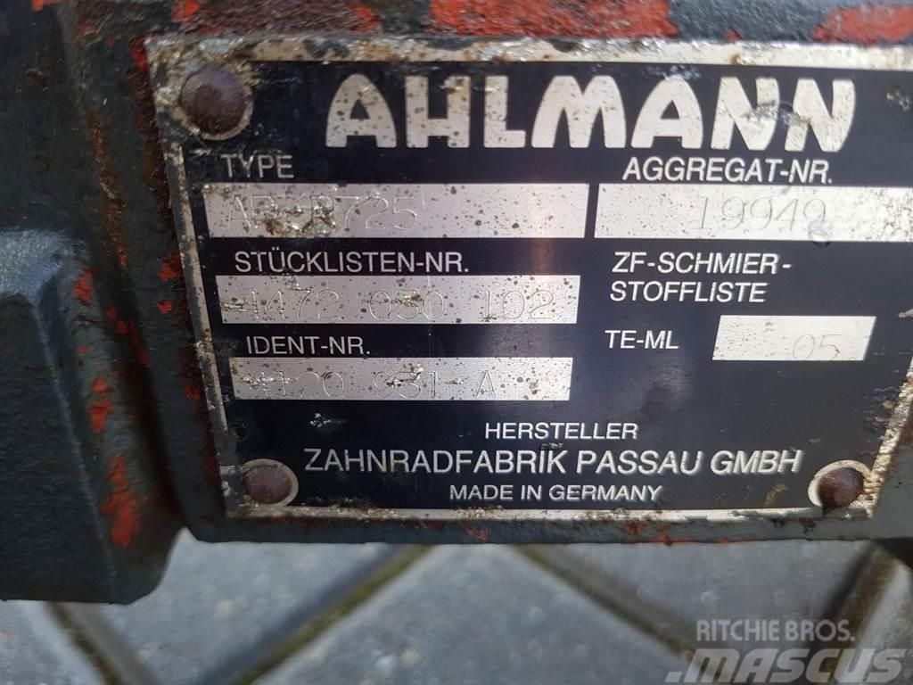 Ahlmann AL75-4120931A-ZF AP-R725-Axle/Achse/As Axles