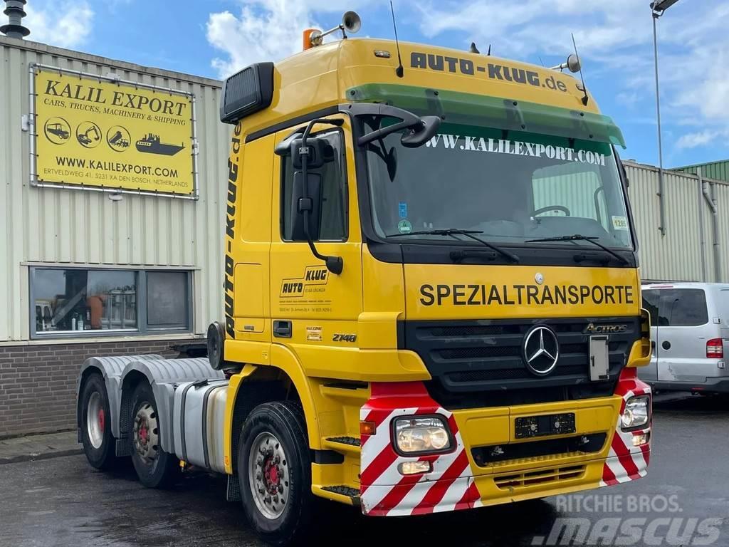 Mercedes-Benz Actros 2748 MP2 6x2 MP2 EPS V6 Big Axle Hydraulic Prime Movers