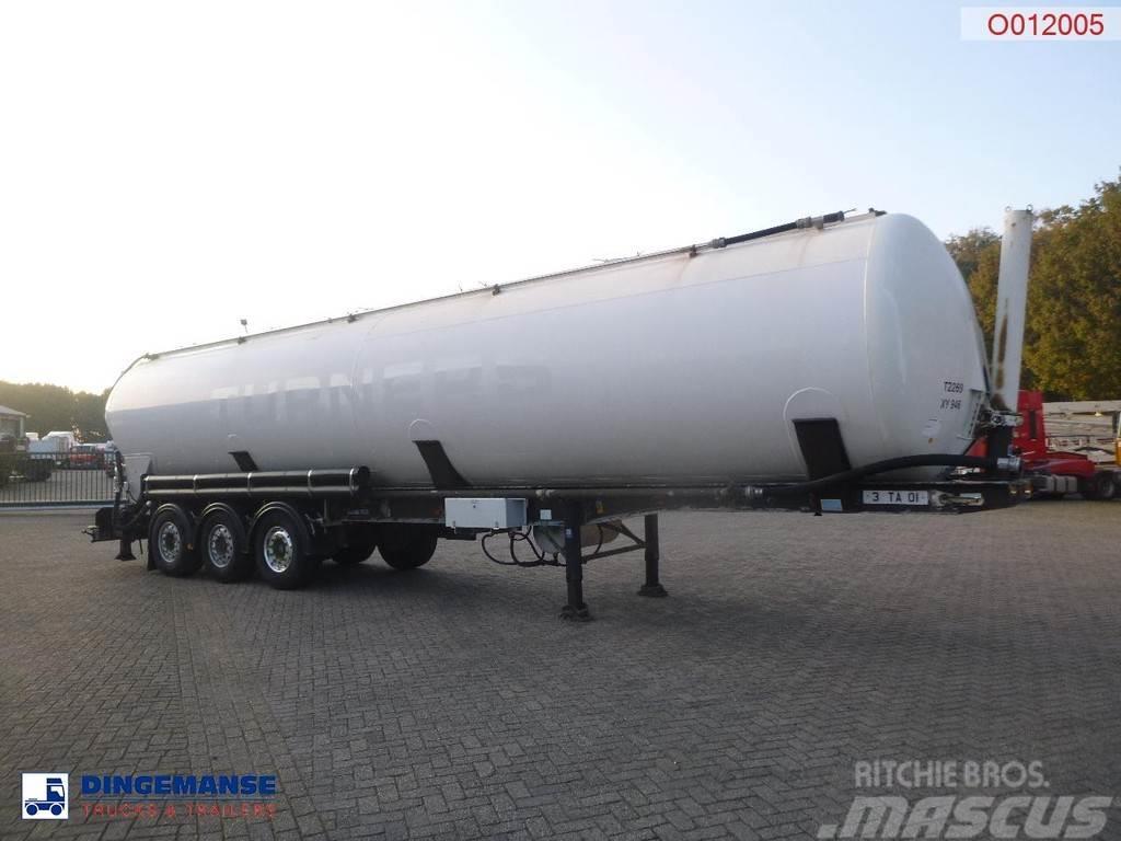 Feldbinder Powder tank alu 65 m3 (tipping) Tanker semi-trailers