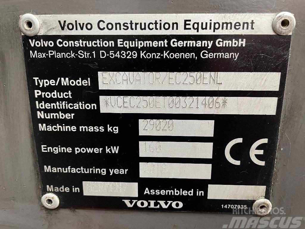 Volvo EC 250ENL Final drive Excavator for parts Chassis and suspension