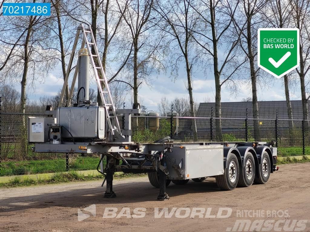 LAG 0-3-39 02 20+30ft sluis KIP-Chassis ADR Hydraulik Container semi-trailers