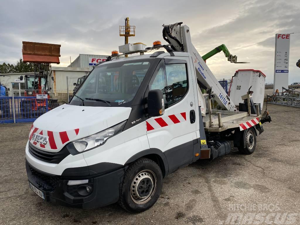 Iveco Daily 35 - 140 / FRANCE ELEVATEUR Truck mounted platforms