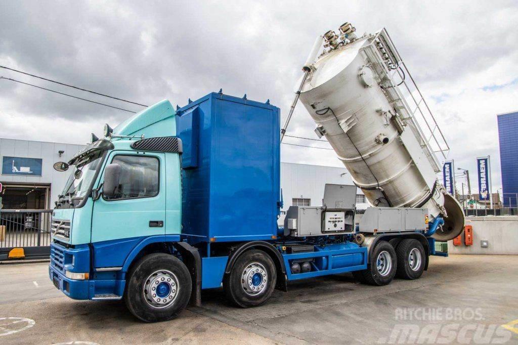 Volvo FM 420+ASPIRATRICE HUWER 14.000L+Pompe Neuf Commercial vehicle