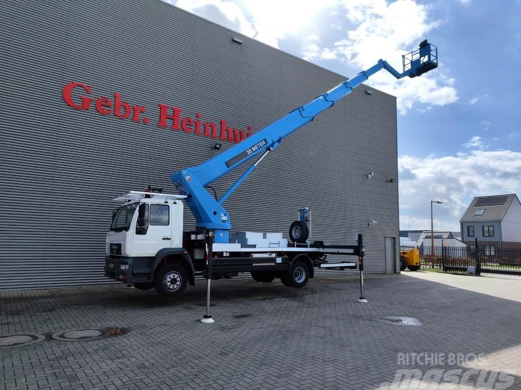 MAN LE 14.220 4x2 Wumag WT 350 NL Truck! Truck mounted platforms