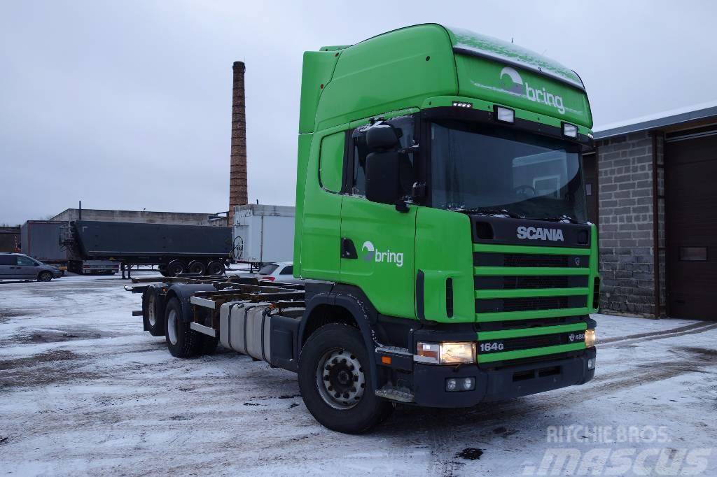 Scania R164 GB6X2NB 480 Container trucks