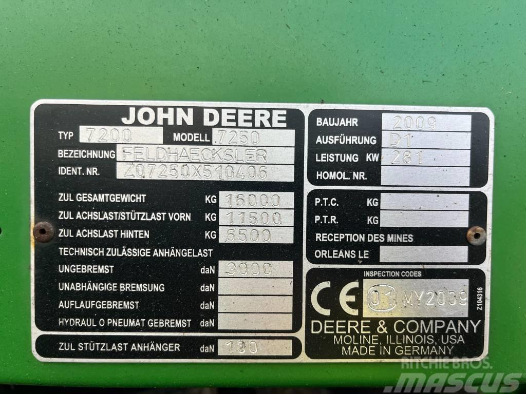 John Deere 7250 Forage harvesters